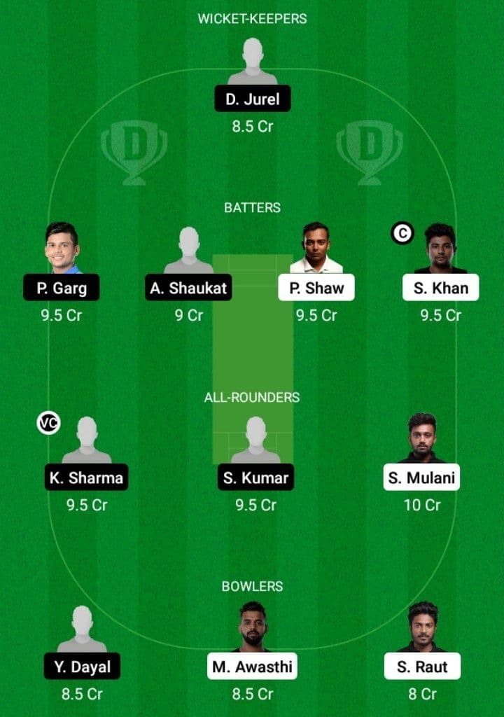 MUM vs UP Dream11 Fantasy Team Prediction MUM vs UP Dream11 Fantasy Team Prediction