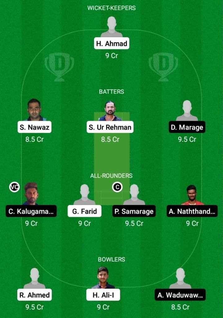 JIB vs RCC Dream11 Fantasy Team Prediction