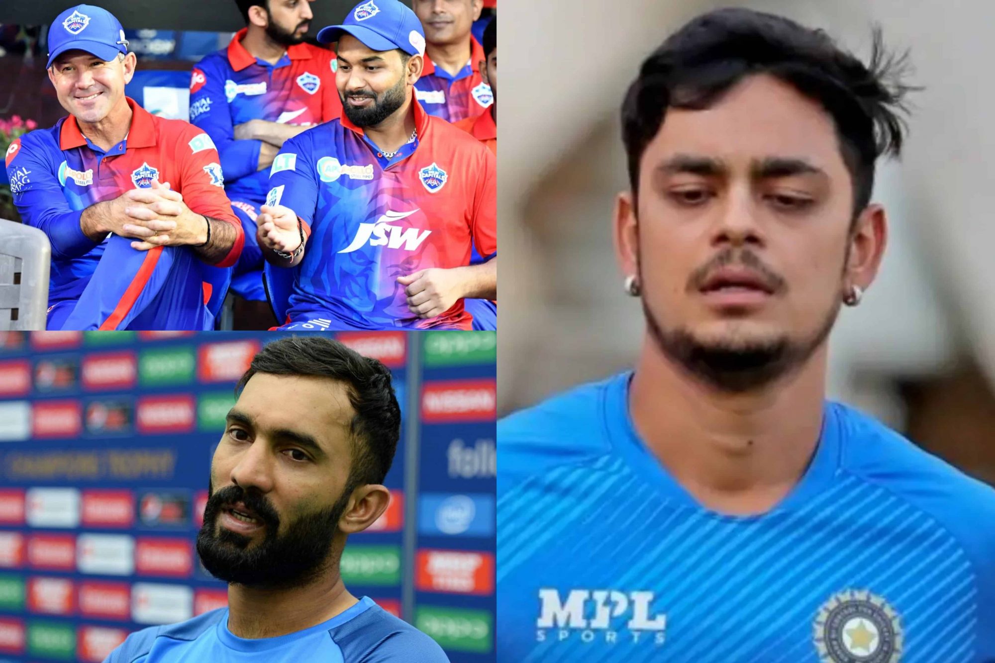 Would pick Dinesh Karthik & Rishabh Pant ahead of Ishan Kishan for T20 World Cup: Ricky Ponting Would pick Dinesh Karthik & Rishabh Pant ahead of Ishan Kishan for T20 World Cup: Ricky Ponting