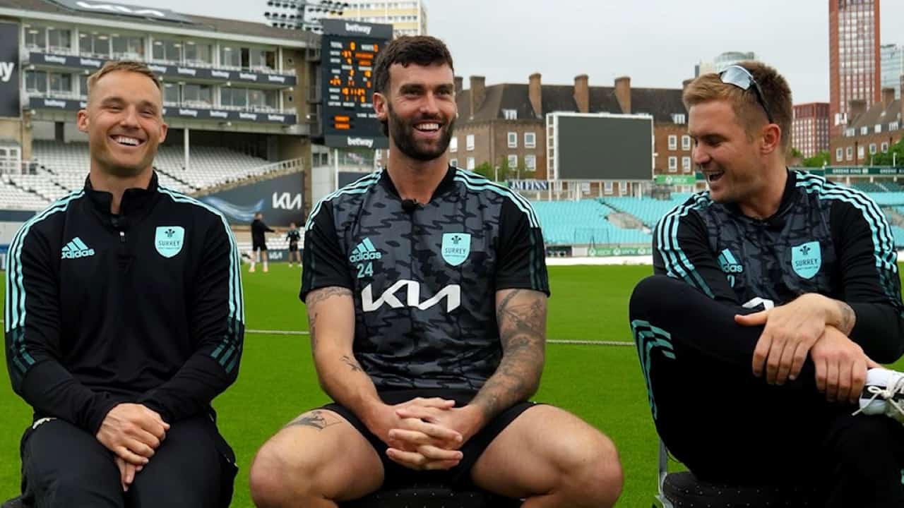 Jason Roy, Reece Topley & Laurie Evans