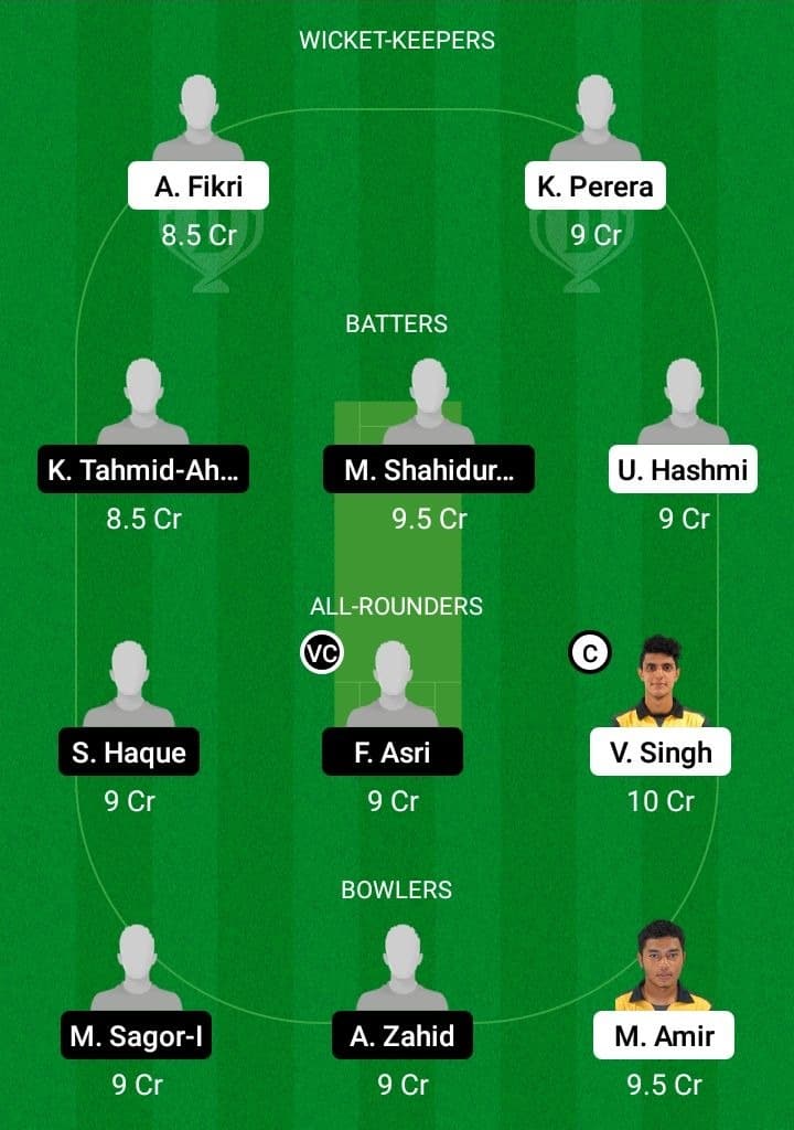 APU vs BDT Dream11 Fantasy Team Prediction