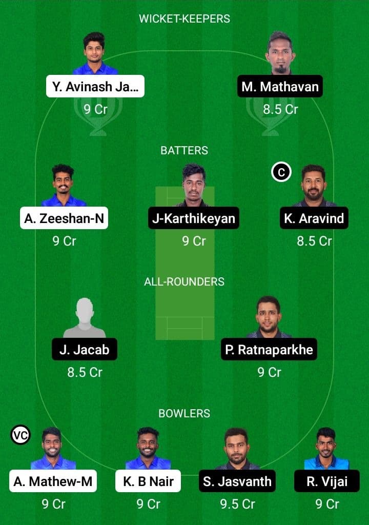 PAN vs TIG Dream11 Prediction With Stats, Pitch Report & Player Record of Pondicherry T20, 2022 For Match 10