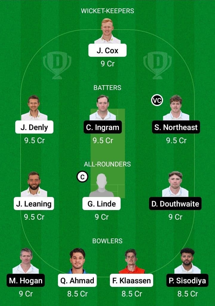 KET vs GLA Dream11 Fantasy Team Prediction KET vs GLA Dream11 Fantasy Team Prediction