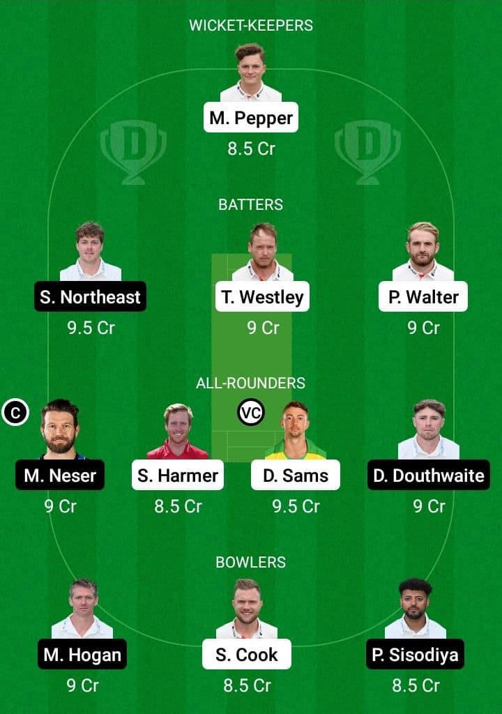 ESS vs GLA Dream11 Fantasy Team Prediction