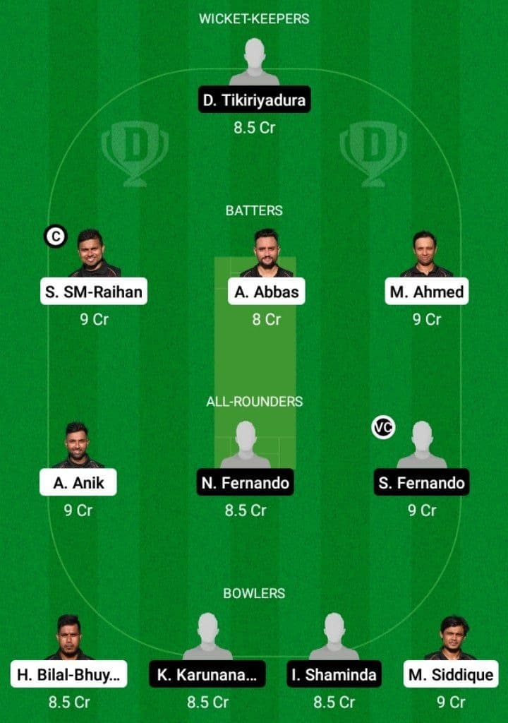 RBMS vs KEL Dream11 Fantasy Team Prediction