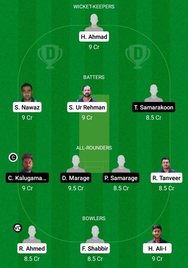 JIB vs RCC Dream11 Fantasy Team Prediction