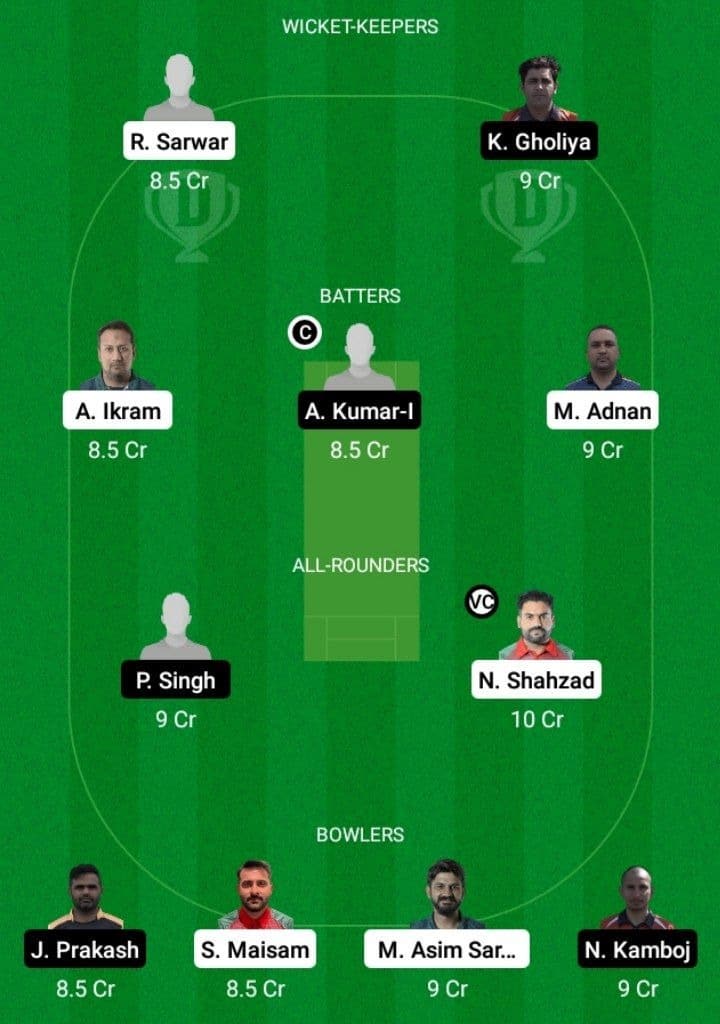 MAL vs GAM Dream11 Fantasy Team Prediction