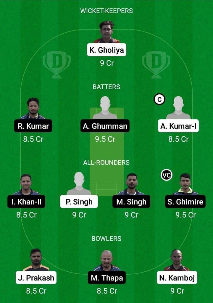 GAM vs GOR Dream11 Fantasy Team Prediction