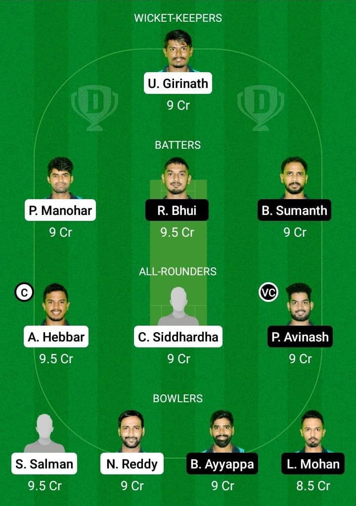 VZW vs BZW Dream11 Fantasy Team Prediction