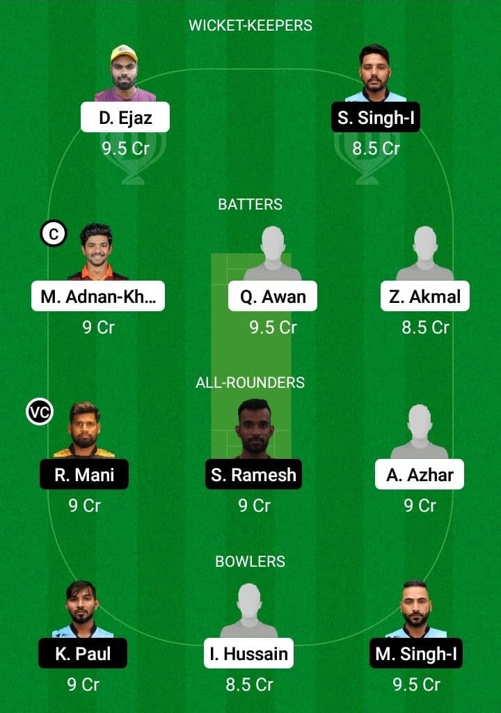 PSM vs COL Dream11 Fantasy Team Prediction