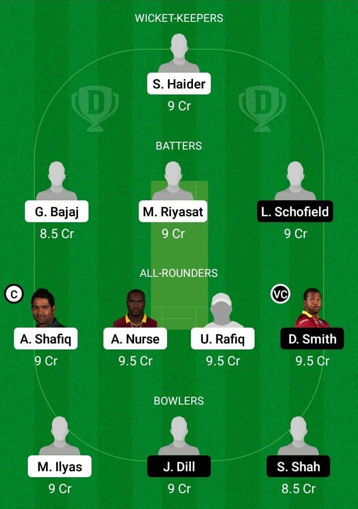 HOH vs SLA Dream11 Fantasy Team Prediction