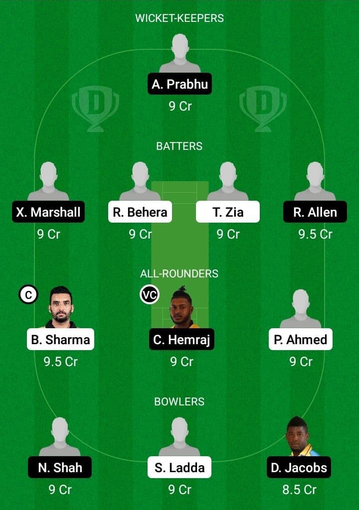 DCH vs SC Dream11 Fantasy Team Prediction