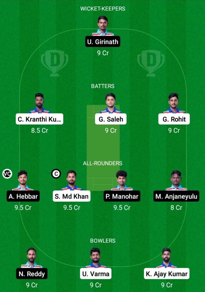 UTL vs VZW Dream11 Fantasy Team Prediction