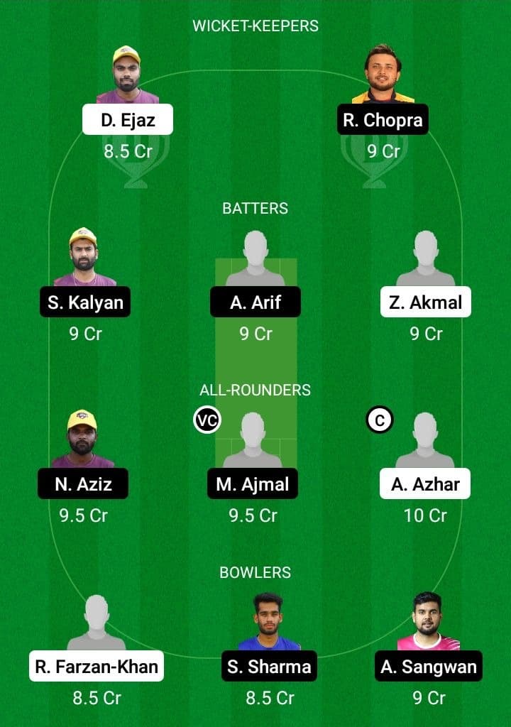 PSM vs AJH Dream11 Fantasy Team Prediction