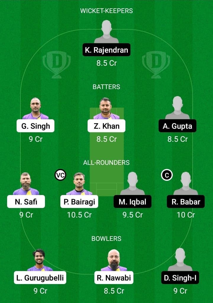 GSB vs LEM Dream11 Prediction - Fantasy Team 2