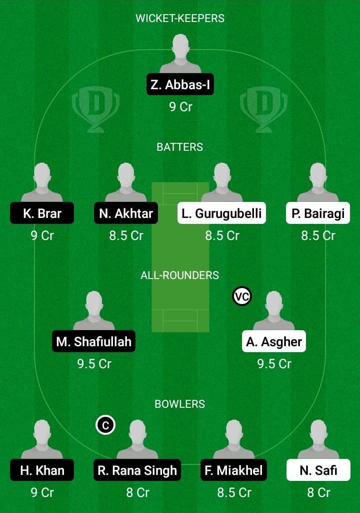 GSB vs BBS Dream11 Prediction