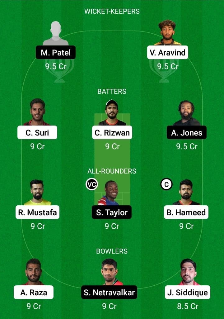 UAE vs USA Dream11 Prediction