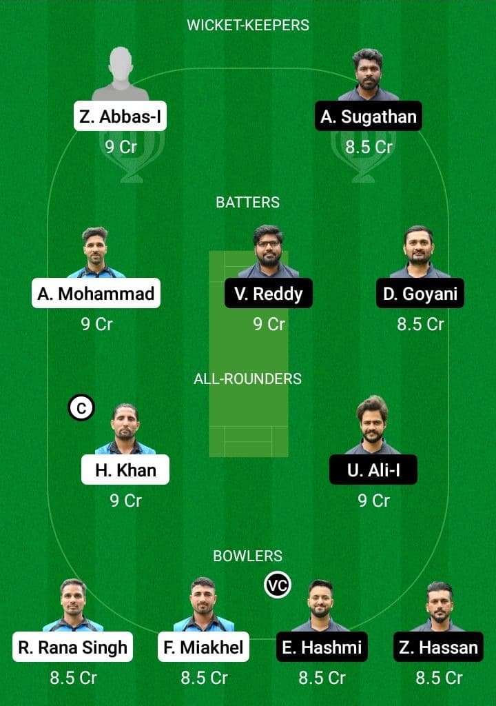 BBS vs ARS Dream11 Prediction