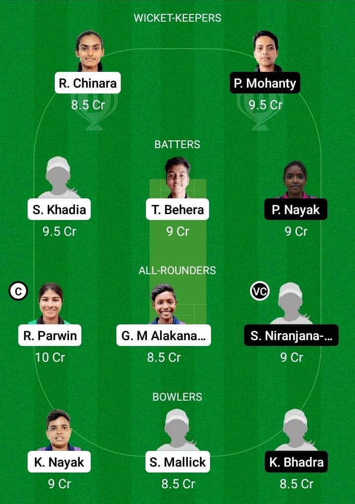 ODG-W vs ODP-W Dream11 Prediction