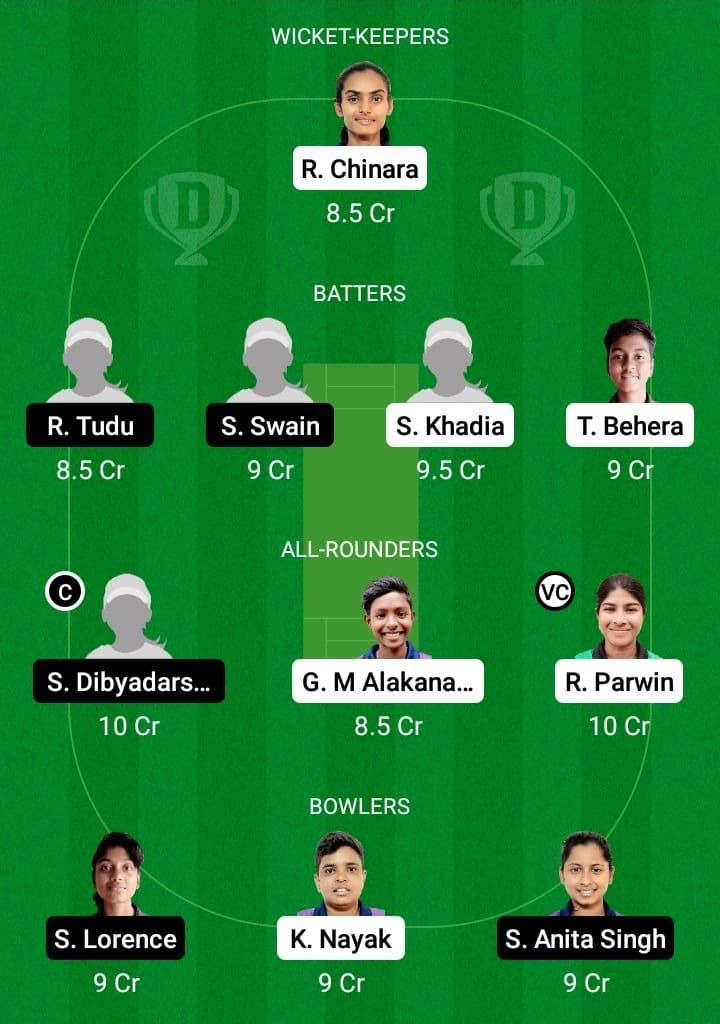 ODG-W vs ODV-W Dream11 Prediction