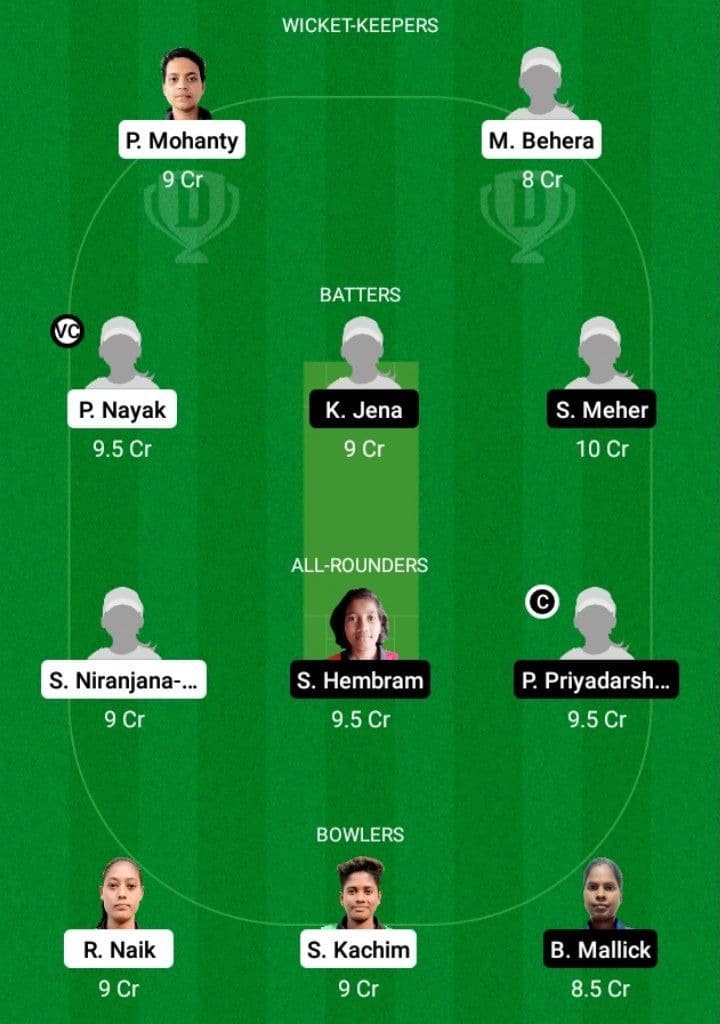 ODP-W vs ODY-W Dream11 Fantasy Team Prediction