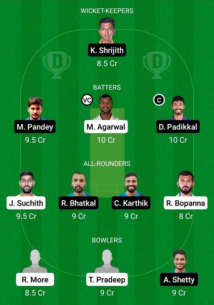 BB vs GMY Dream11 Prediction