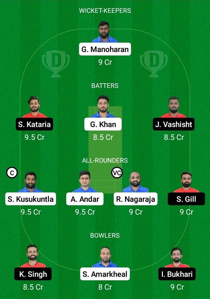 USGC vs BER Dream11 Prediction