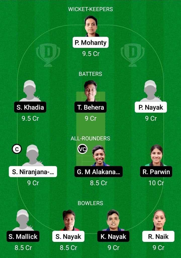 ODP-W vs ODG-W Dream11 Prediction