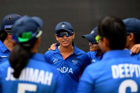 Smriti Mandhana of India Women Cricket Team during CWG 2022