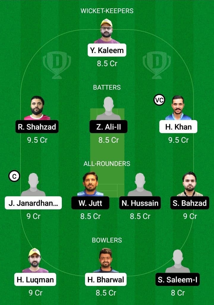 IGM vs KWN Dream11 Prediction - Fantasy Team 1