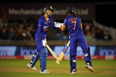 Smriti Mandhana & Harmanpreet Kaur of India Women