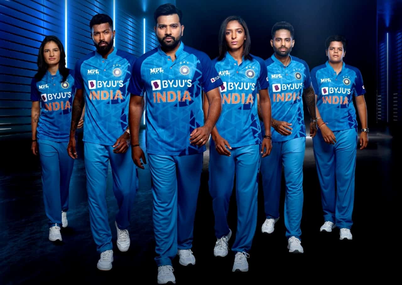 Team India's New Jersey Team India's New Jersey