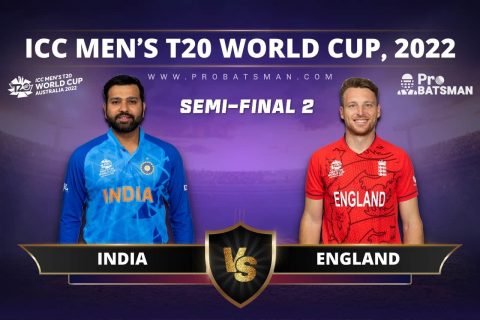 IND vs ENG Dream11 Prediction With Stats, Pitch Report & Player Record of ICC T20 World Cup, 2022 For 2nd Semi-Final