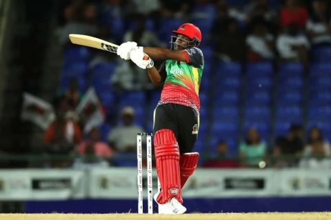 Evin Lewis in Abu Dhabi T10 League