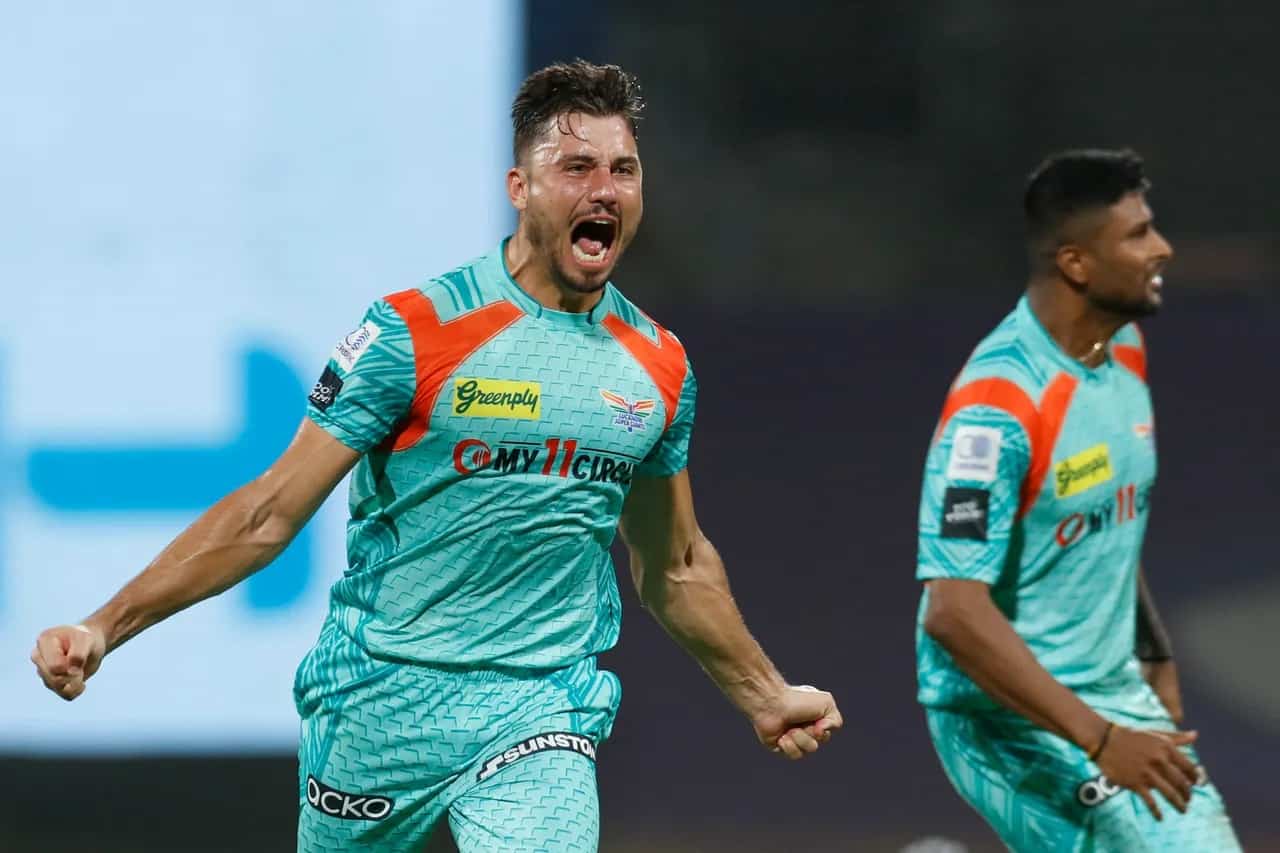 Marcus Stoinis of Lucknow Super Giants (LSG) in IPL