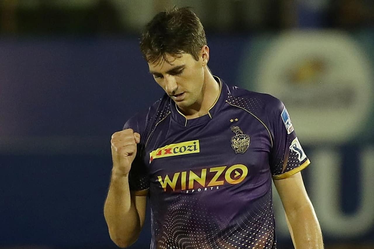 Pat Cummins of Kolkata Knight Rider (KKR) in IPL