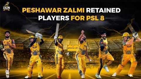 PSL 2023: Peshawar Zalmi Retention List PSL 2023: Peshawar Zalmi Retention List