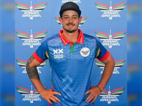 Quinton de Kock of Durban Super Giants in SA20 2023