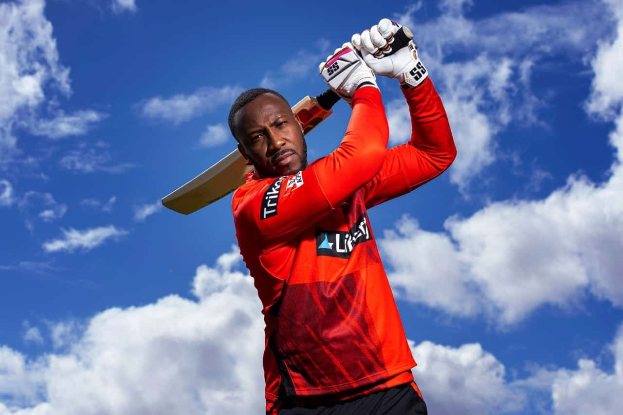 Andre Russell of Melbourne Renegades in BBL 2022-23