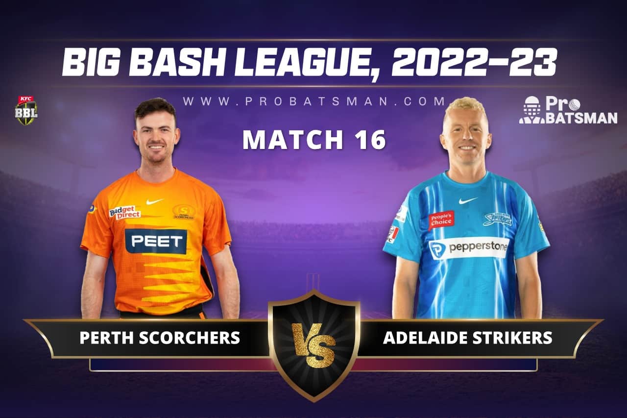 SCO vs STR Dream11 Prediction For Match 16 of BBL 2022-23