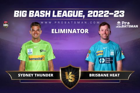 THU vs HEA Dream11 Prediction For Eliminator of BBL 2022-23