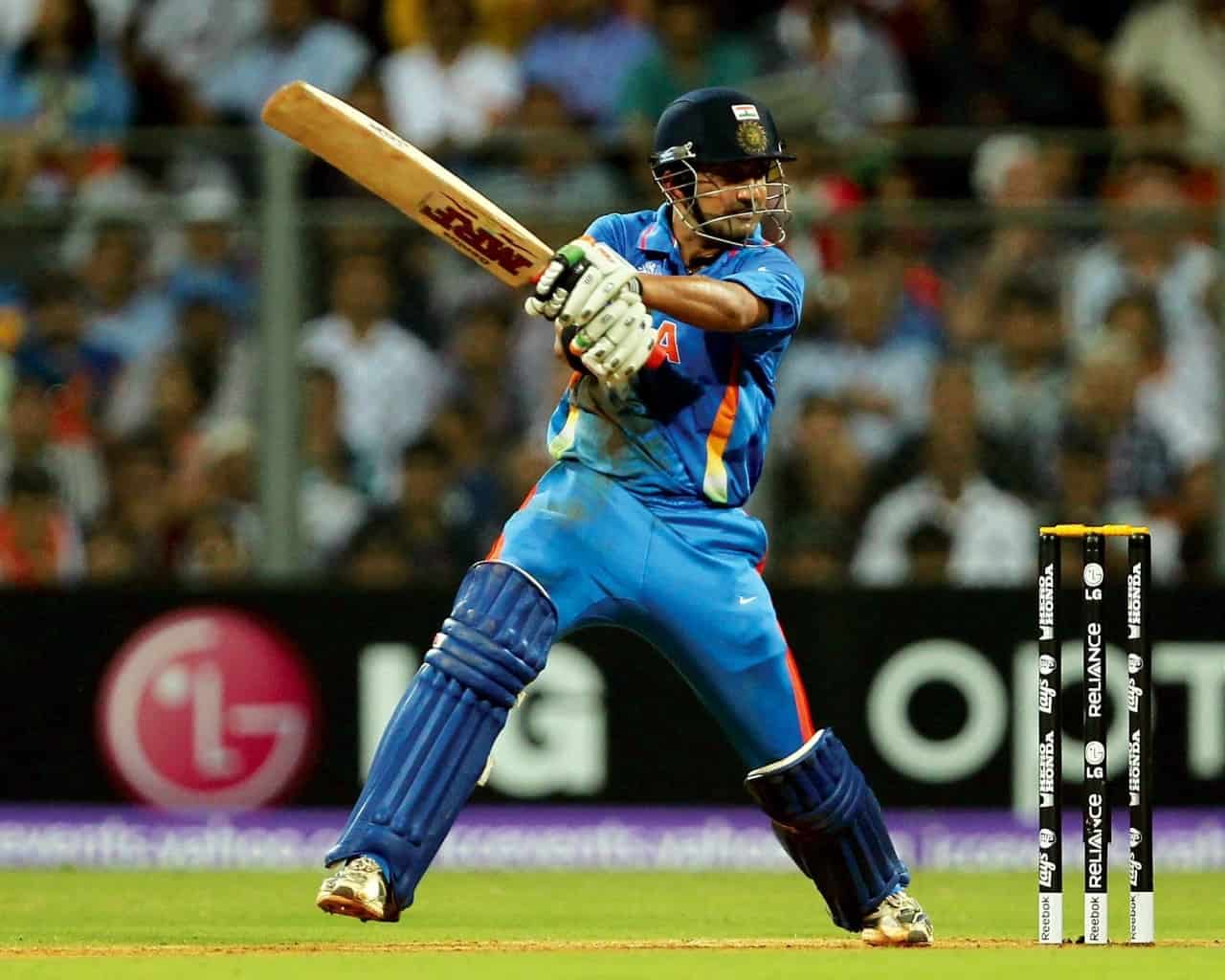 Gautam Gambhir in World Cup 2011 Final