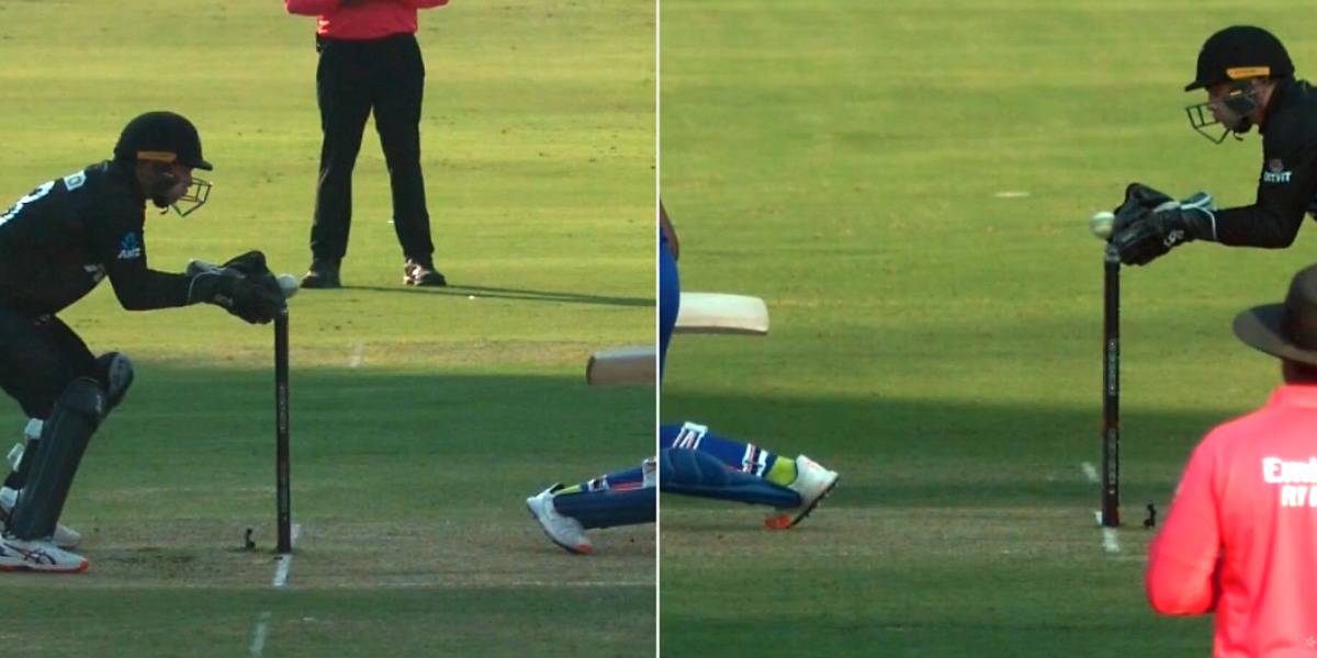 Hardik Pandya involved in controvorsial out decision by umpire in 1st ODI of New Zealand tour of India 2023