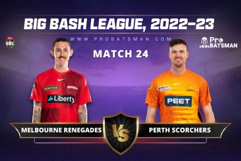 REN vs SCO Dream11 Prediction With Stats, Pitch Report & Player Record of BBL, 2022-23 For Match 24
