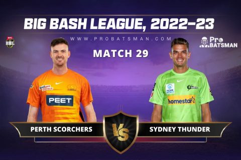 SCO vs THU Dream11 Prediction For Match 29 of BBL 2022-23