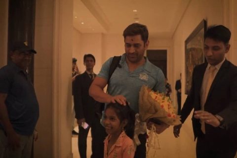 MS Dhoni arrival in CSK Camp for IPL 2023