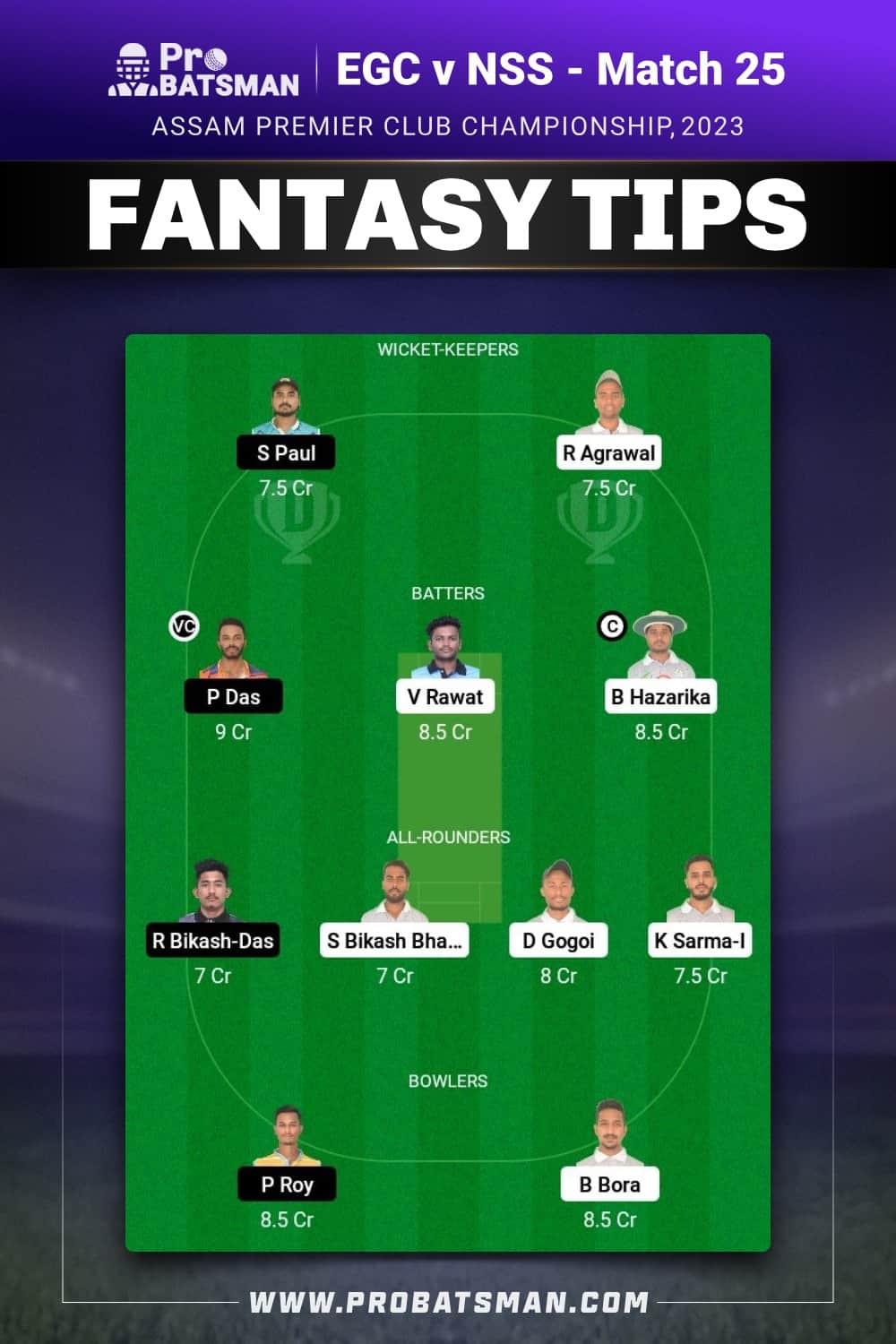 NMC vs CLT Dream11 Prediction - Fantasy Team 1 NMC vs CLT Dream11 Prediction - Fantasy Team 1
