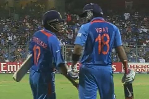 Sachin Tendulkar Reveals What He Said to Virat Kohli After Getting Out in 2011 World Cup Final
