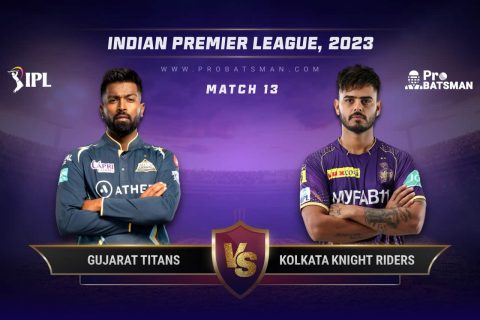GT vs KKR Dream11 Prediction With Stats, Pitch Report & Player Record of IPL 2023 For Match 13