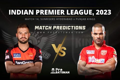 Match 14 SRH vs PBKS Match Predictions IPL 2023